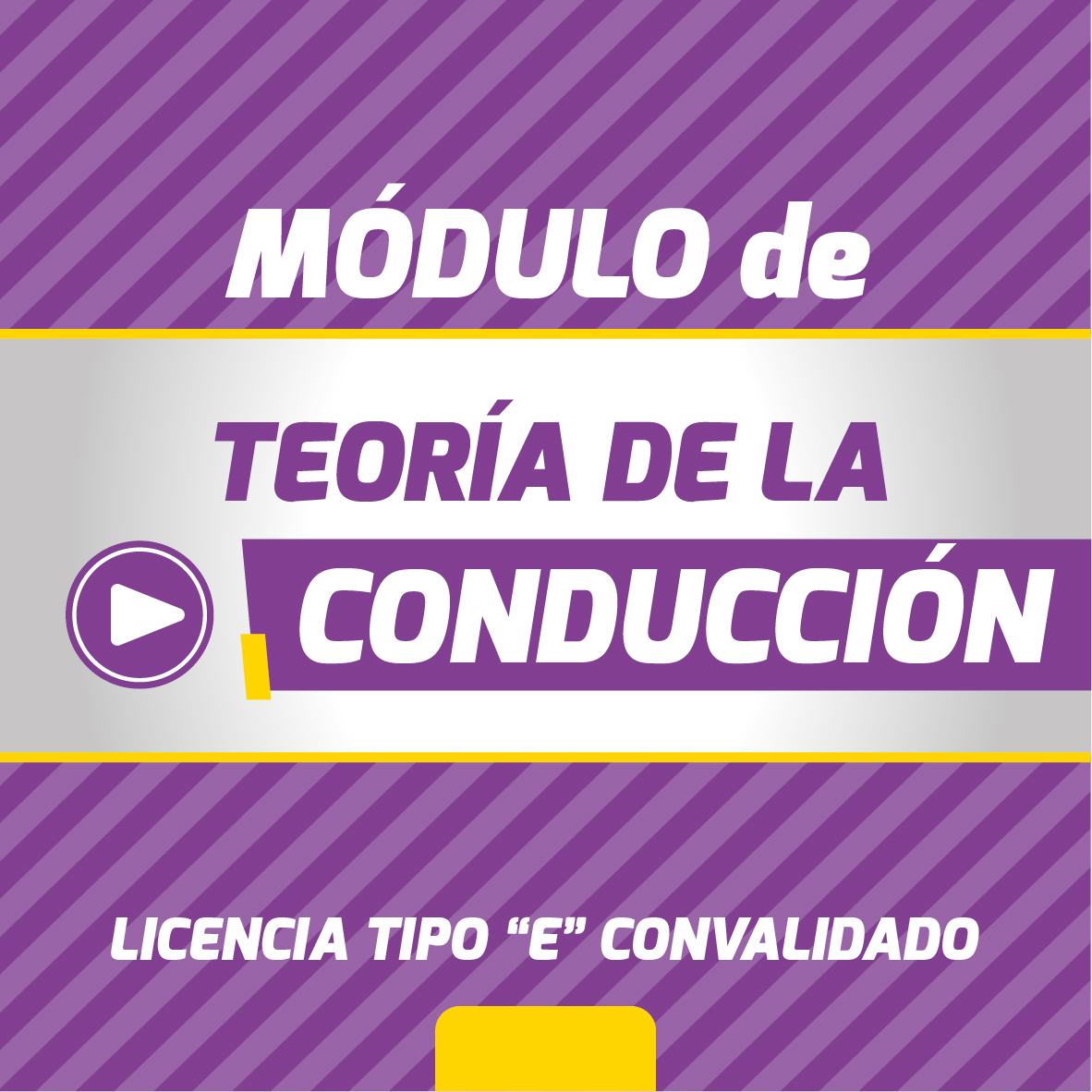 CURSO DE TEORÍA DE LA CONDUCCIÓN PARA LICENCIA TIPO E PARALELO E-2